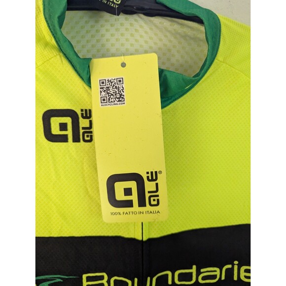 ALE Cycling No Boundaries Cycling Jersey High Vis Full Zip NWT Women's Large - Picture 3 of 10